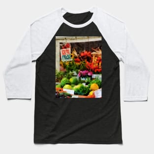 Food - Farmer's Market Baseball T-Shirt